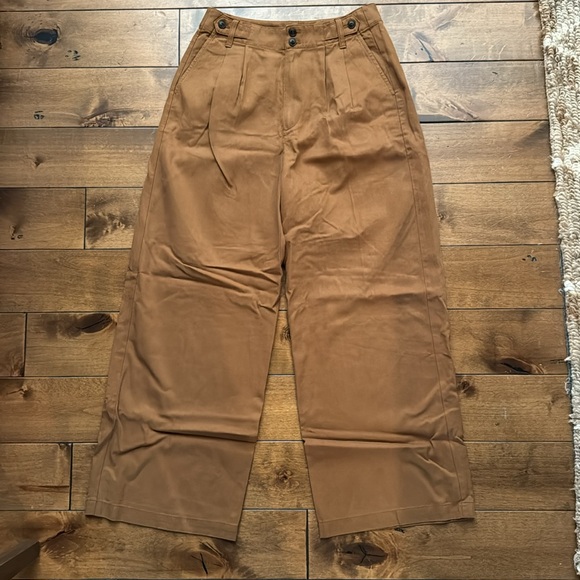 Madewell Harlow Wide Leg Pant in Acorn NWOT - Picture 8 of 13